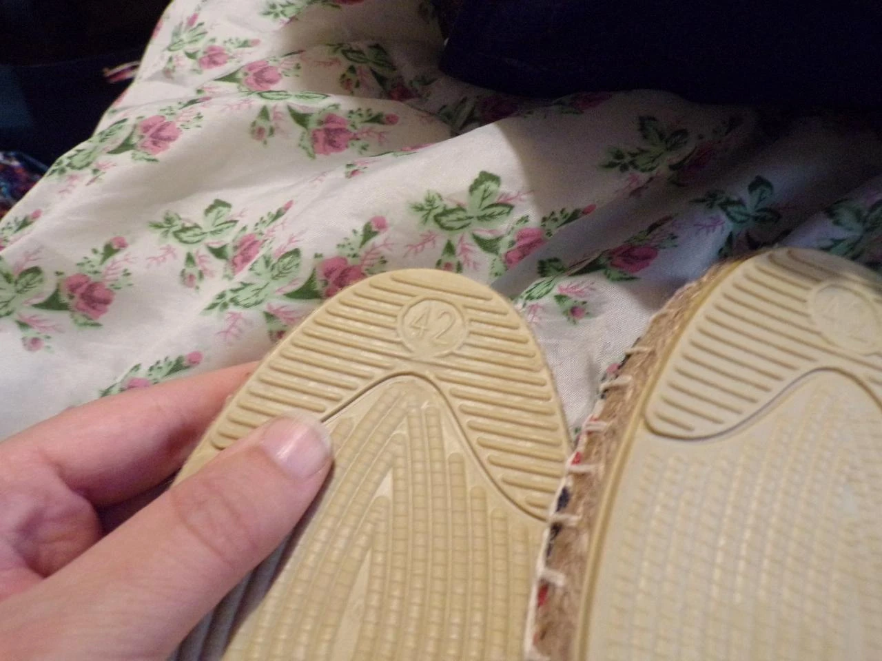 Espadrilles listradas tamanho 42 novas – photo 4